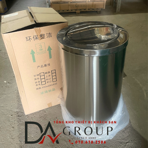THÙNG RÁC INOX NẮP LẬT XOAY CAO CẤP NHIỀU KÍCH THƯỚC B-070