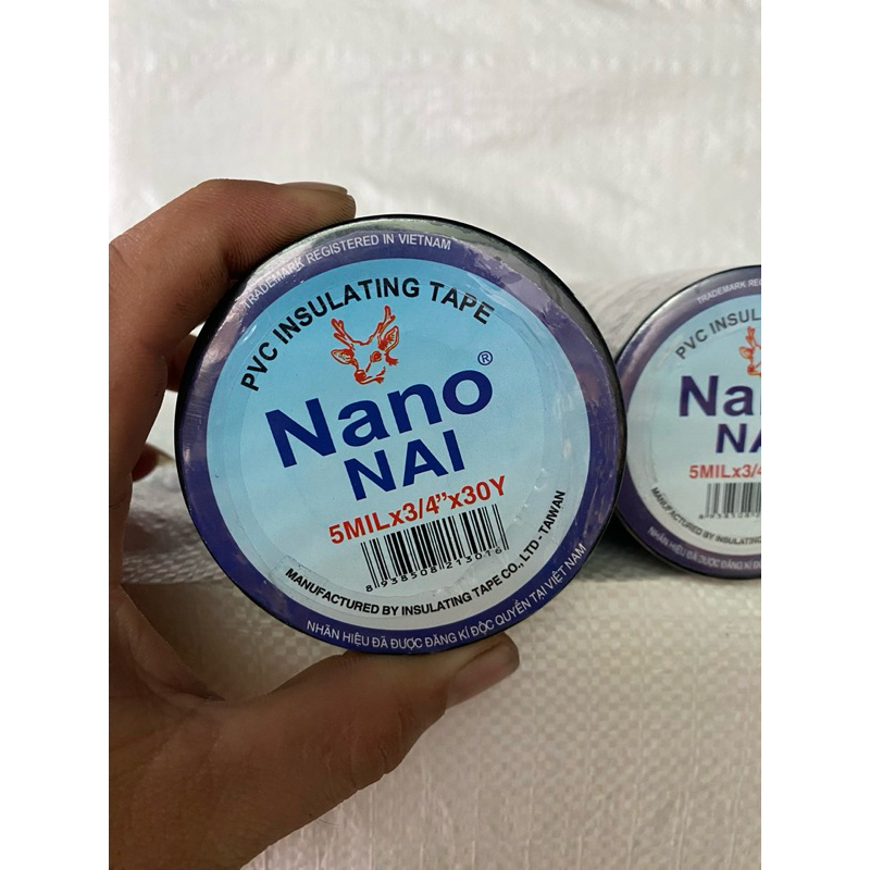 Băng keo quấn điện 10y , 20y ,30y quấn được nhiều độ dính cao.!