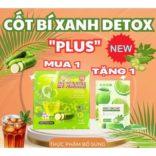 Trà giảm cân Cốt Bí Xanh Plus giảm mạnh gấp 3 lần