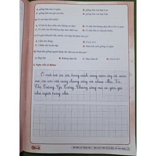 Sách- ĐỀ KIỂM TRA TIẾNG VIỆT 1 (học kì 2)