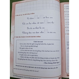 Sách- ĐỀ KIỂM TRA TIẾNG VIỆT 1 (học kì 2)