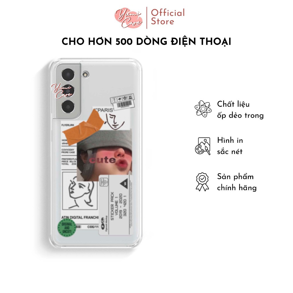 Ốp lưng dành cho tất cả dòng điện thoại Yumi Case - 33 ARTIST 12