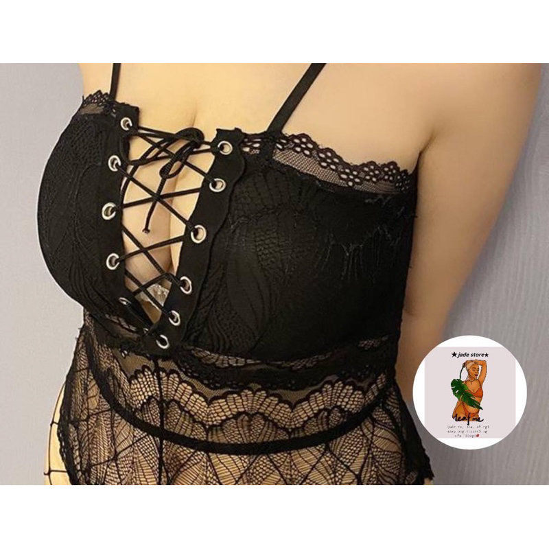 BODYSUIT REN THẮT DÂY BIG SIZE