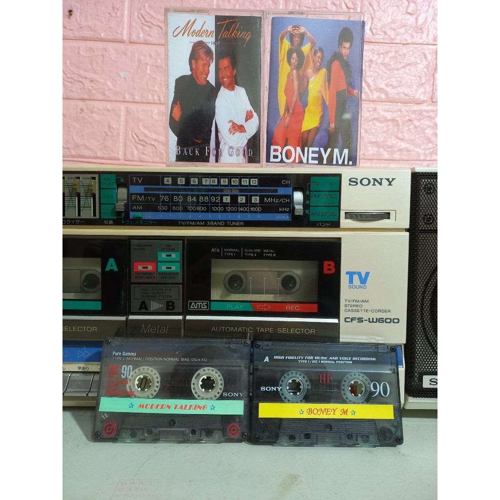 BĂNG CASSETTE modern talking Boney M COMBO