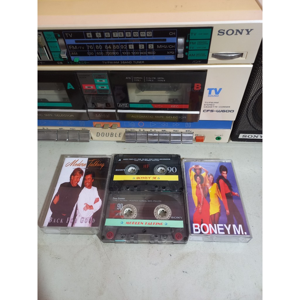 BĂNG CASSETTE modern talking Boney M COMBO