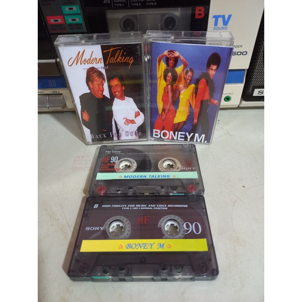 BĂNG CASSETTE modern talking Boney M COMBO