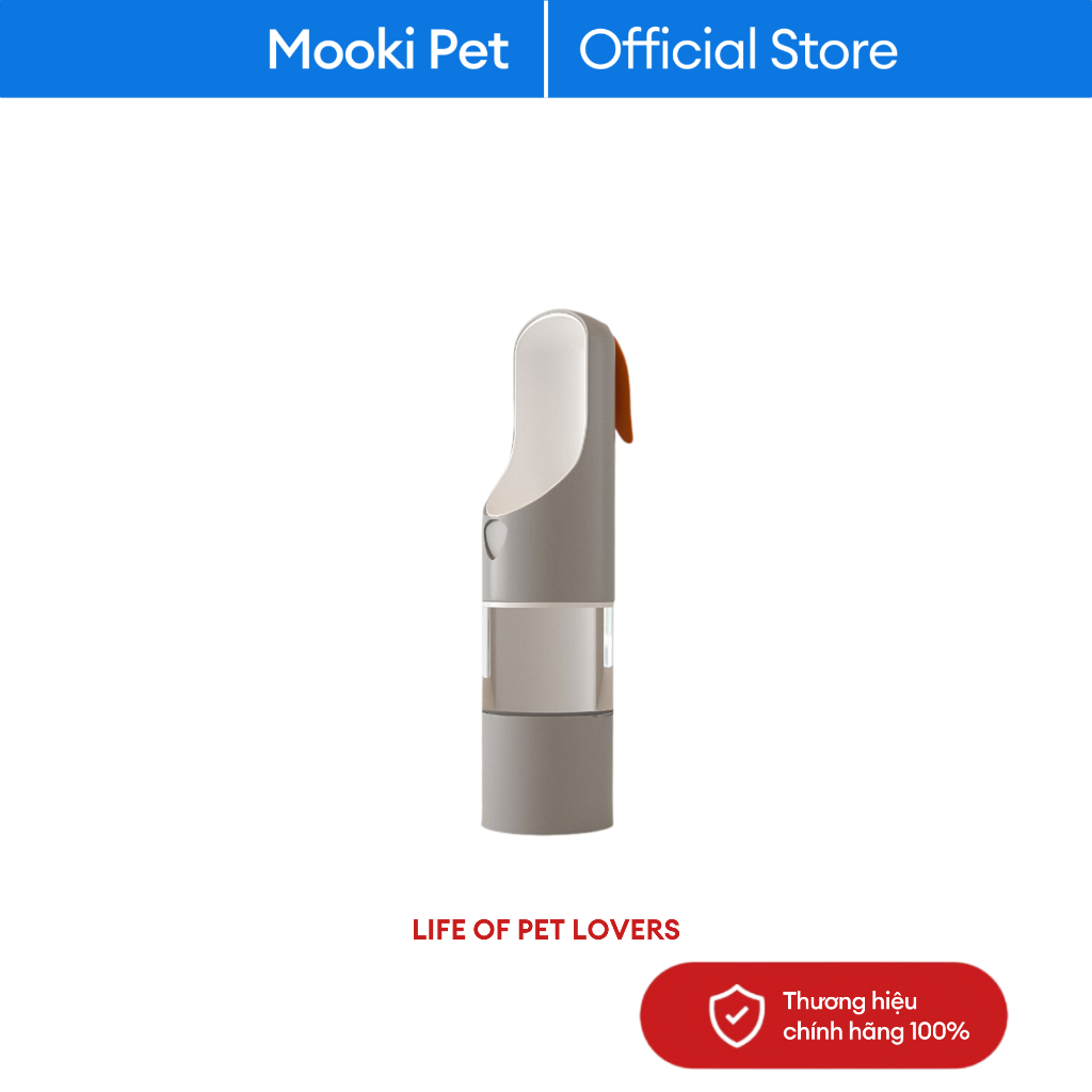 Bình đựng nước du lịch cho chó mèo 3 Trong 1 tiện lợi Mooki Pet