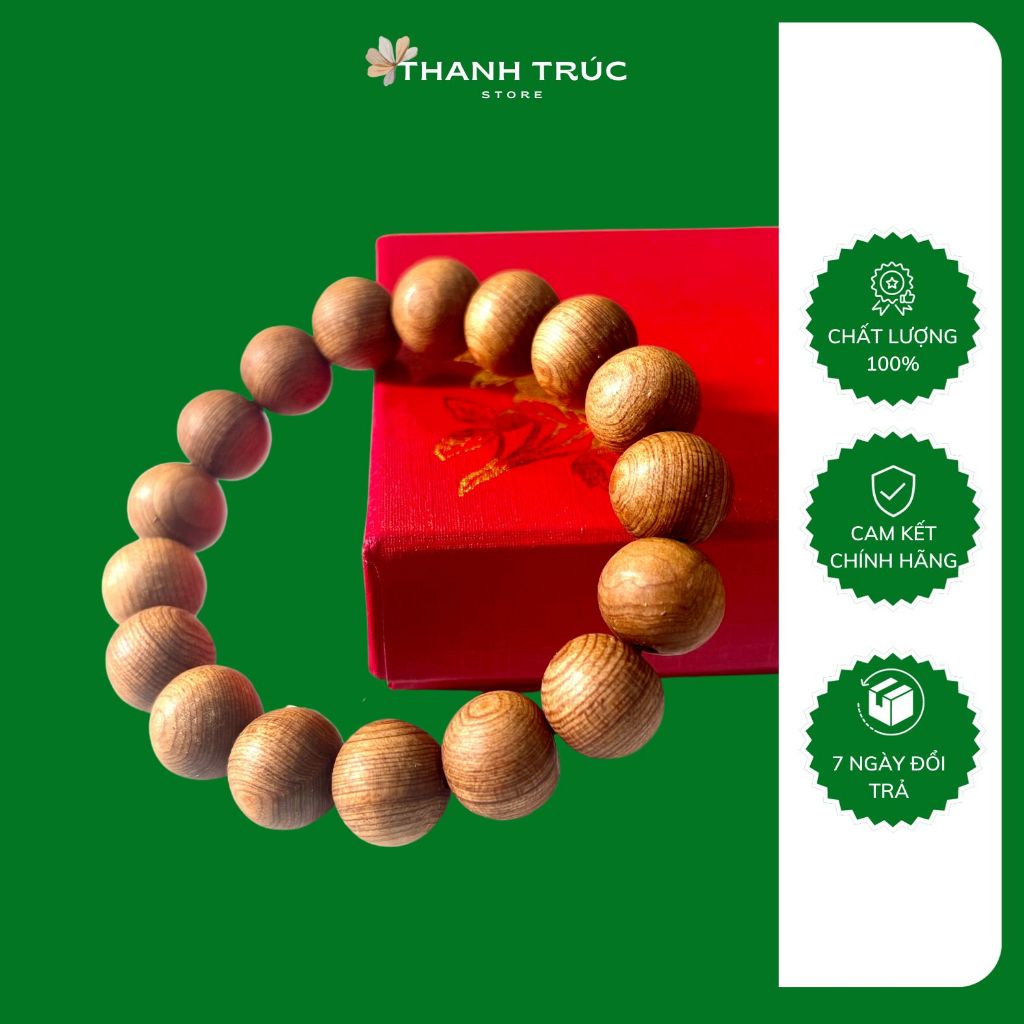 Vòng Gỗ Ngọc Am Hà Giang Vân Đẹp 12 Ly, Vòng Gỗ Thơm Tự Nhiên Nhiều Tinh Dầu Lên Tuyết