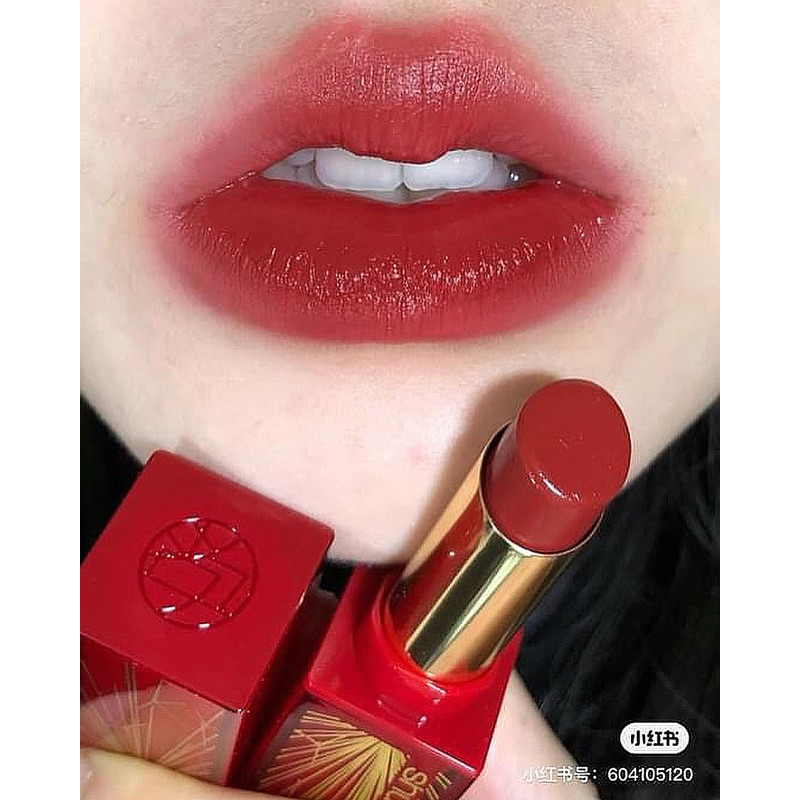 AUTH - SALE OFF SON SÁP MỊN SHU UEMURA VỎ ĐỎ LIMITED MÀU AL RD 175 - ROUGE UNLIMITED AMPLIFIED LACQUER