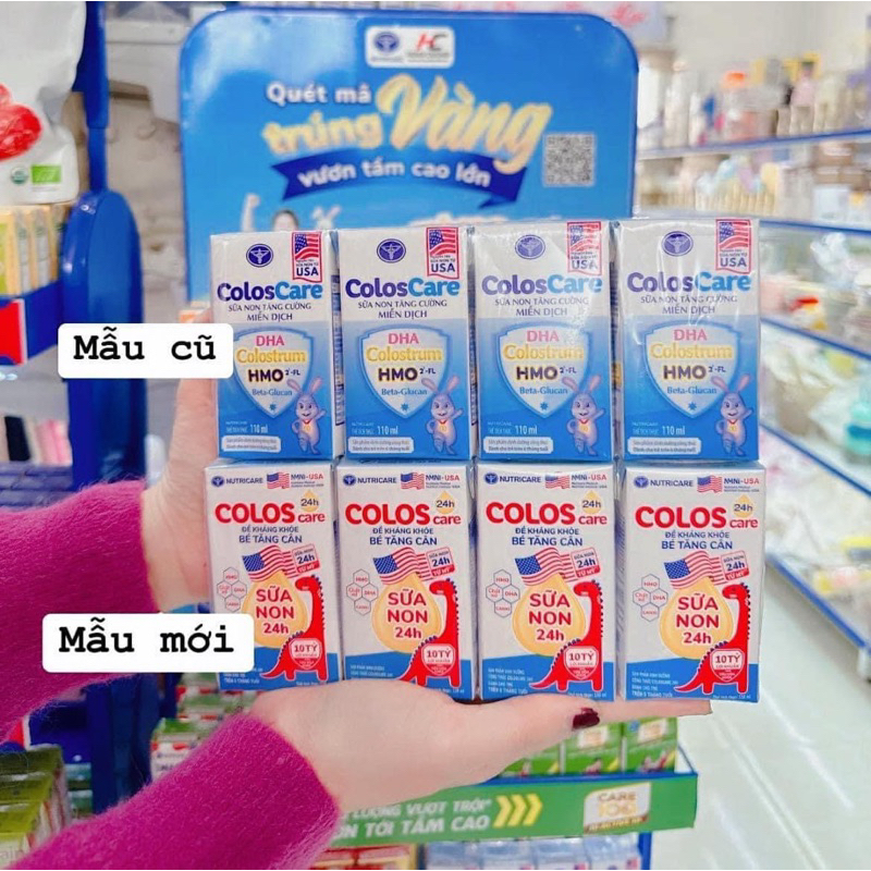 Sữa non pha sẵn cho trẻ từ 6 tháng Nutricare Coloscare 110ml