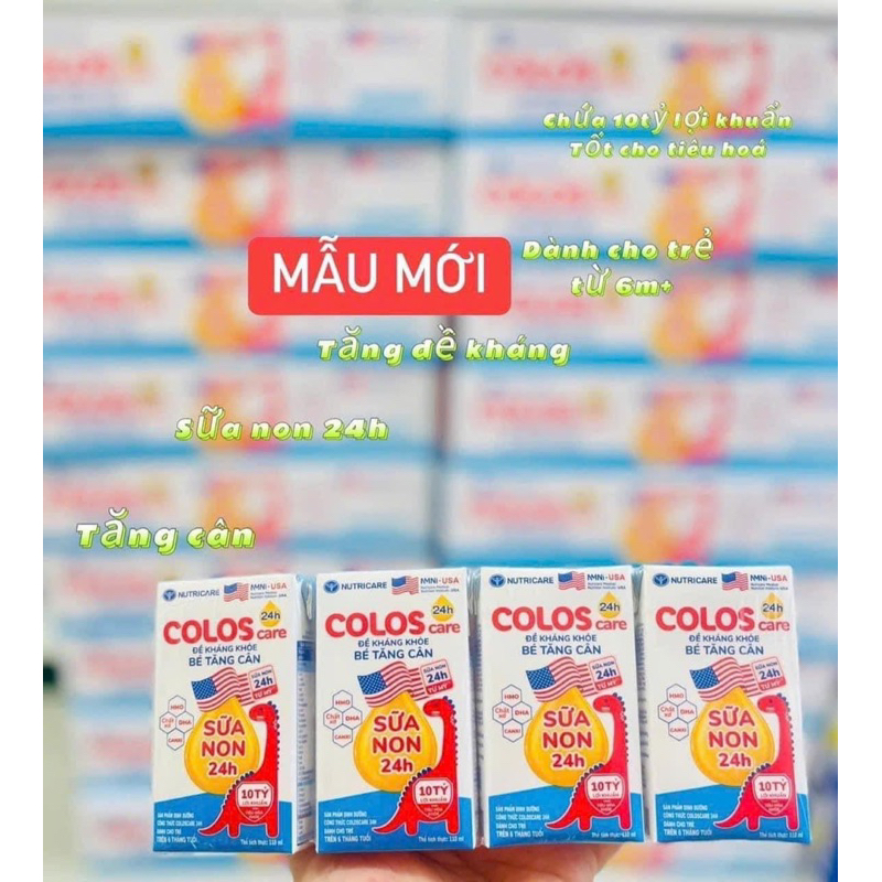 Sữa non pha sẵn cho trẻ từ 6 tháng Nutricare Coloscare 110ml