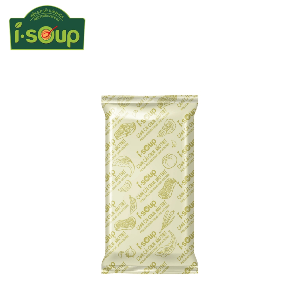 CANH CẢI CHUA NẤU THỊT PICKLED MUSTARD GREENS SOUP WITH PORK I.SOUP 78 GRAM