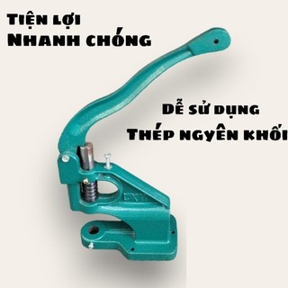 Máy đóng khoen ore Máy đóng thủ công Máy xanh Bằng gang