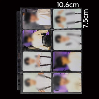 Sheet miniptc pp a4 8ô meet dành cho binder a4 lưu trữ thẻ - cáo nuôi rái cá