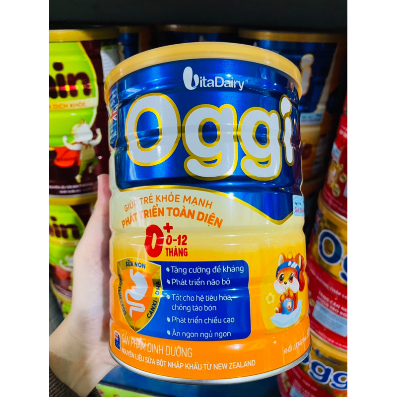 Sữa bột VitaDairy OGGI 0+ Phát Triển Toàn Diện (800g)