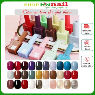 [Phải hơ đèn] Sơn gel móng tay hơ đèn chai 15ml làm đẹp chăm sóc móng làm nail spa thời trang nữ shop HNnail [ Sơn MSK]