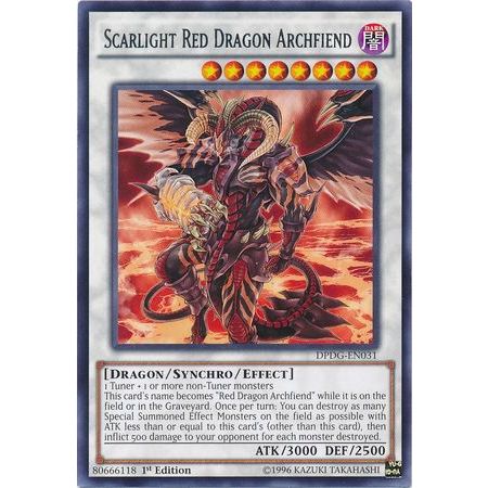 Thẻ bài Yugioh Scarlight Red Dragon Archfiend - DPDG-EN031 - Rare 1st Edition
