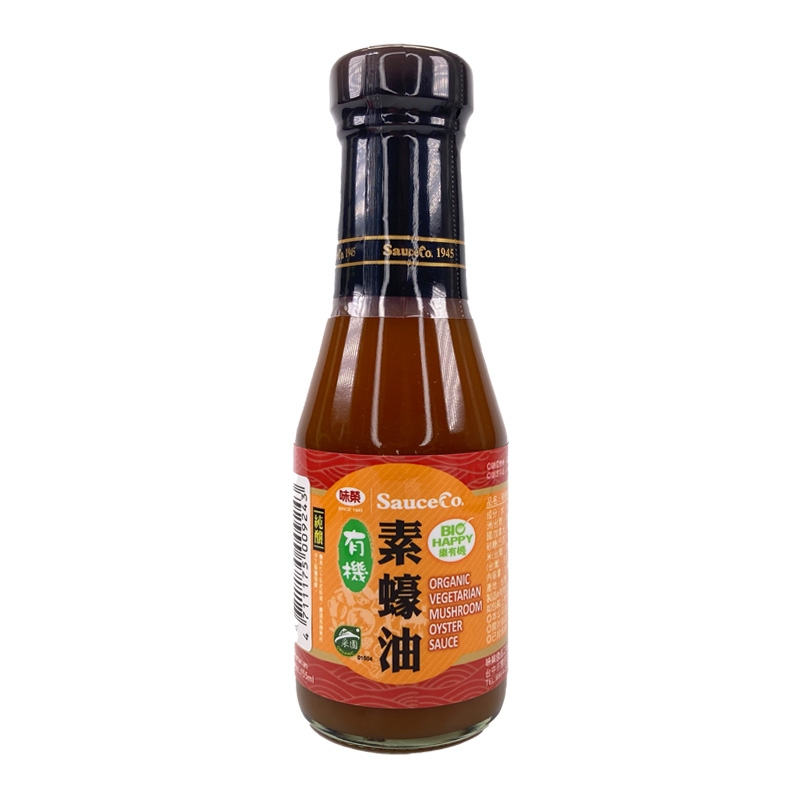 Dầu hào hữu cơ chay từ nấm (Sauceco Organic Vegetarian Mushroom Oyster Sauce) 150ml