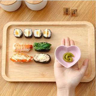 Bát Ăn Dặm,Bát Đựng Nước Chấm Lúa Mạch Mini Cho Bé