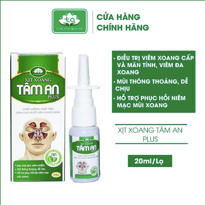 Xịt Xoang Mũi Viêm Mũi Dị Ứng Hắt Hơi, Sổ Mũi, Nghẹt Mũi, Ngứa Rát Mũi [Chính Hãng]