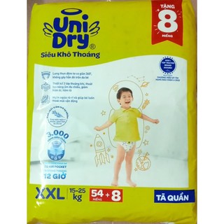 TÃ QUẦN UNIDRY M60/ L54/ XL48/ XXL44/ M74/ L68/ XL62/ XXL56 mẫu mới