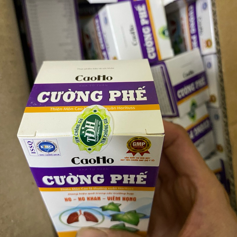 Siro ho CƯỜNG PHẾ Thiên môn cao lá thường xuân Horituss Chai 100ml