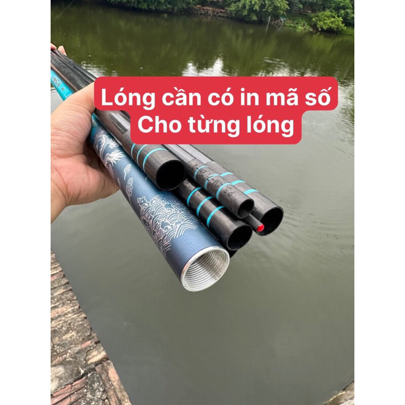 Cần câu tay 6h dài 6m3 bạch long chi vương cần tải cá 1 đến 9kg thoải mãi tặng 1 ngọn phụ