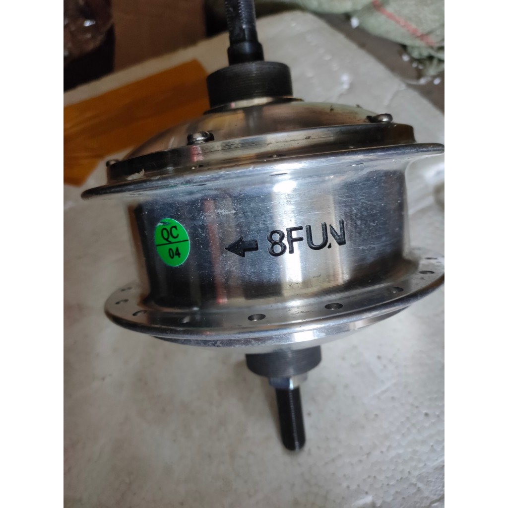 Chính hãng 8fun Bafang , Động cơ chế xe đạp thành xe điện, động cơ bánh sau, chạy được 36-48v