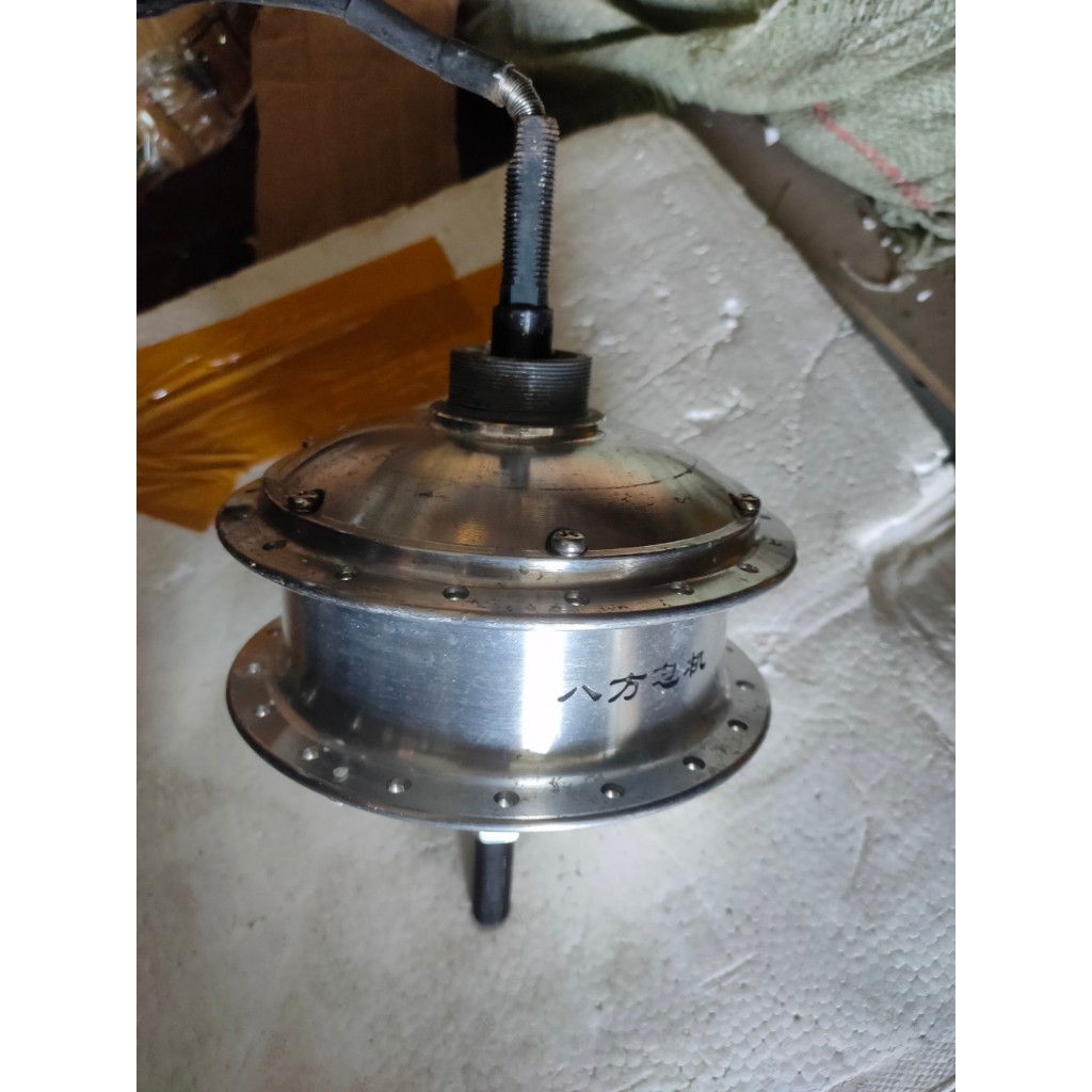 Chính hãng 8fun Bafang , Động cơ chế xe đạp thành xe điện, động cơ bánh sau, chạy được 36-48v