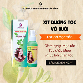 Tinh dầu bưởi Ngân Bình giúp kích mọc tóc dạng xịt 100ml