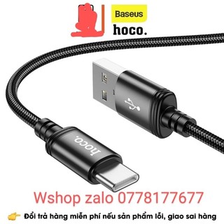 CÁP SẠC NHANH HOCO TYPEC (2.4A)