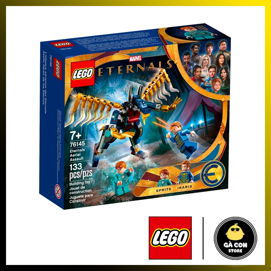 Lego MARVEL 76145 Eternals’ Aerial Assault chính hãng .