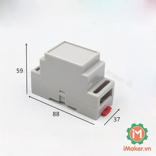 Vỏ hộp plc 88x37x59mm