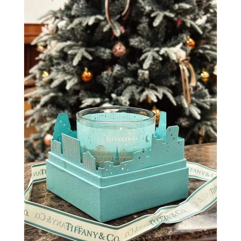 Nến thơm Tiffany&Co quà tặng cao cấp decor nhà cửa full hộp túi giấy hãng