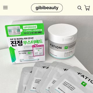 Toner pad fation hy-cica biome calming condition pad