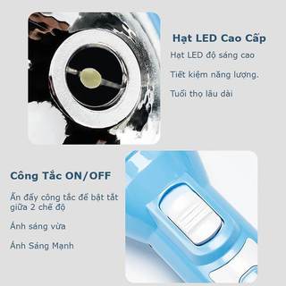 Đèn pin LED cầm tay sạc pin