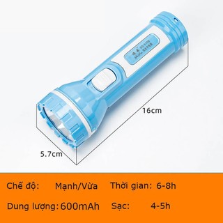 Đèn pin LED cầm tay sạc pin