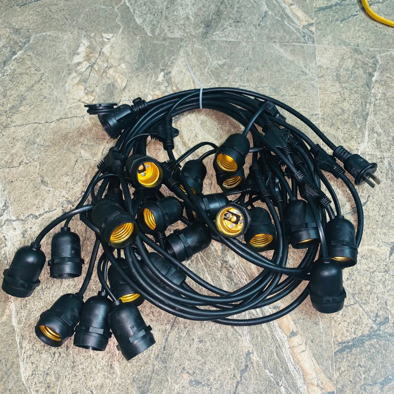 Dây Đèn Trang Trí ngoài trời,cửa hàng ,cafe ,5M 10 bóng ,10m20Bóng 3w loại cao cấp