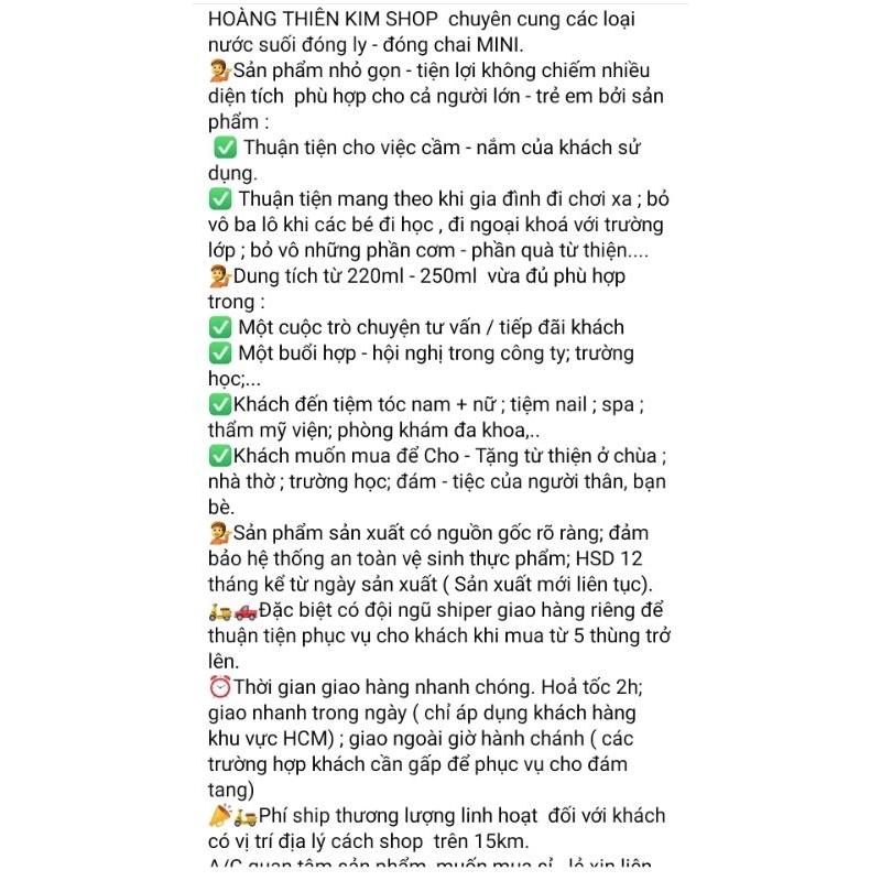 Nước suối đóng chai WADAA loại 250ml/ 24 chai/ 1 thùng