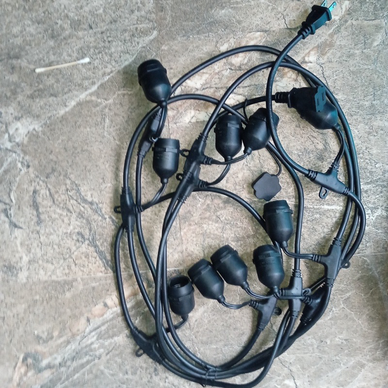 Dây Đèn Trang Trí ngoài trời,cửa hàng ,cafe ,5M 10 bóng ,10m20Bóng 3w loại cao cấp