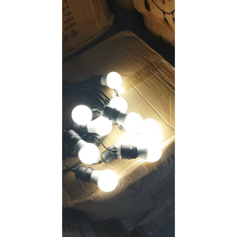 Dây Đèn Trang Trí ngoài trời,cửa hàng ,cafe ,5M 10 bóng ,10m20Bóng 3w loại cao cấp