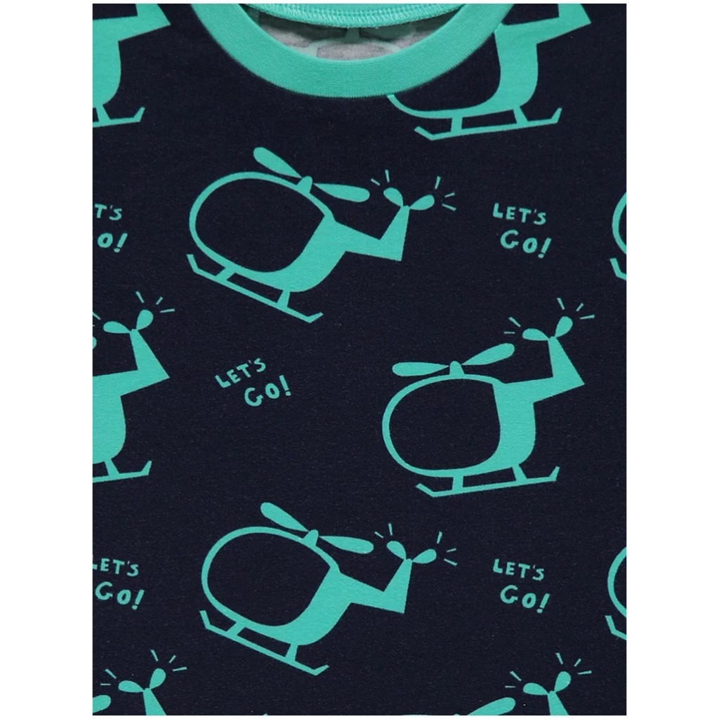 Set 3 bộ quần áo oto vàng đen George_hàng chính hãng authentic