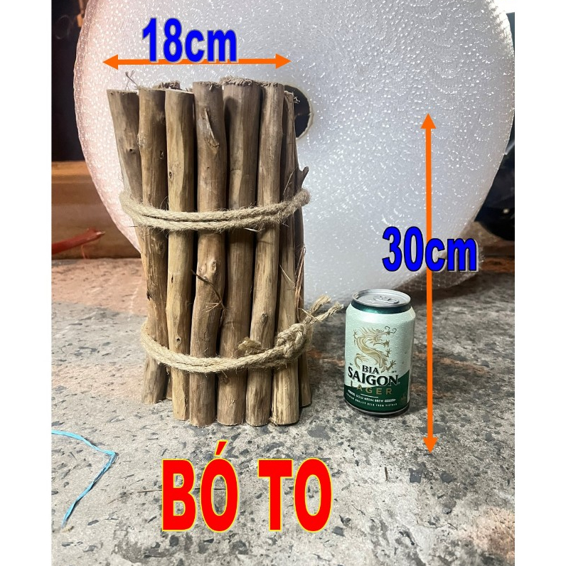 Bó Củi Khô Trang trí, Bó Củi Decor Chụp Hình