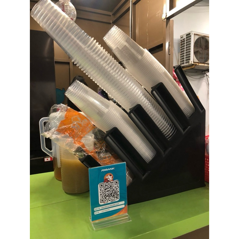 QR CODE Ngân Hàng kèm chân đế