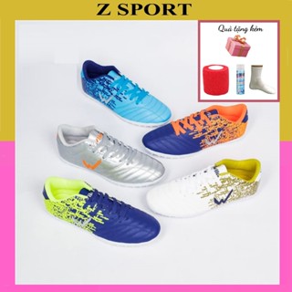 Giày đá bóng Wika Ultra 5 Tặng [TẤT+Bình xịt khử mùi+Băng cuốn chân] da nhăn chính hãng Wika đã khâu full đế chính hãng