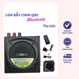 Loa bẫy chim điều khiển từ xa 100m - Loa trợ giảng Q92 cao cấp có bluetooth