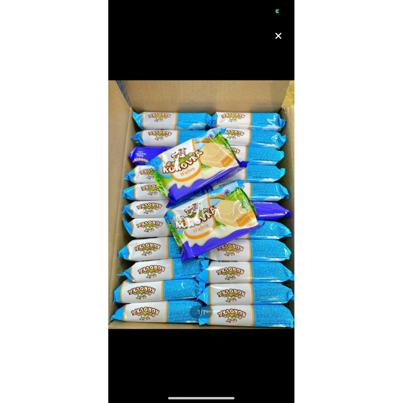 Bánh xốp bò sữa Korovka nhân kem sữa 150g