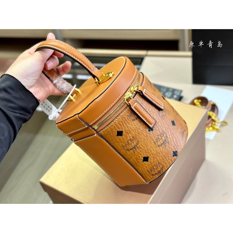 Túi Cylinder Visetos cao cấp full box logo khắc khoen và móc túi