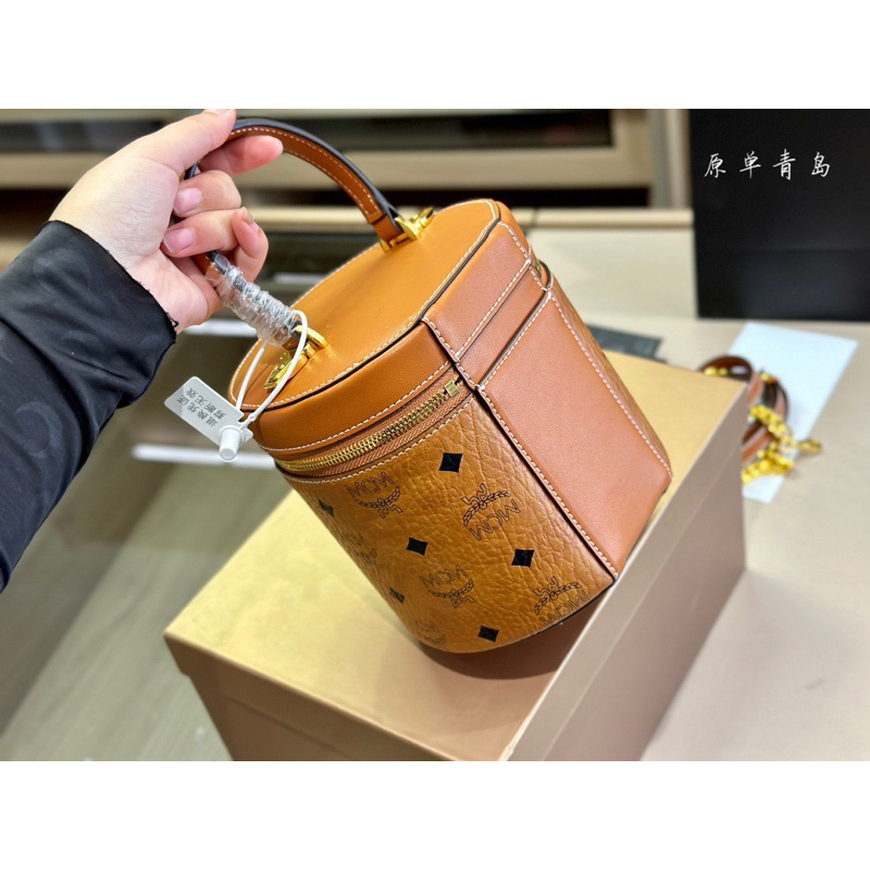 Túi Cylinder Visetos cao cấp full box logo khắc khoen và móc túi
