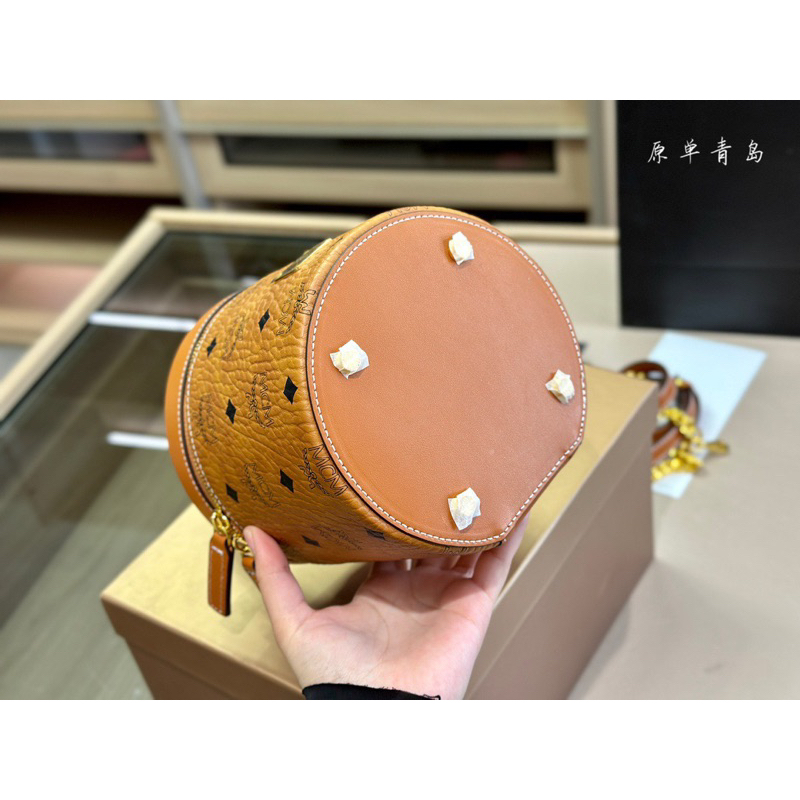 Túi Cylinder Visetos cao cấp full box logo khắc khoen và móc túi